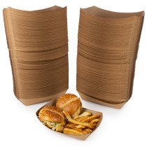 5 lb Kraft Paper Food Trays, Brown 5 lb Kraft Paper Food Trays, Brown